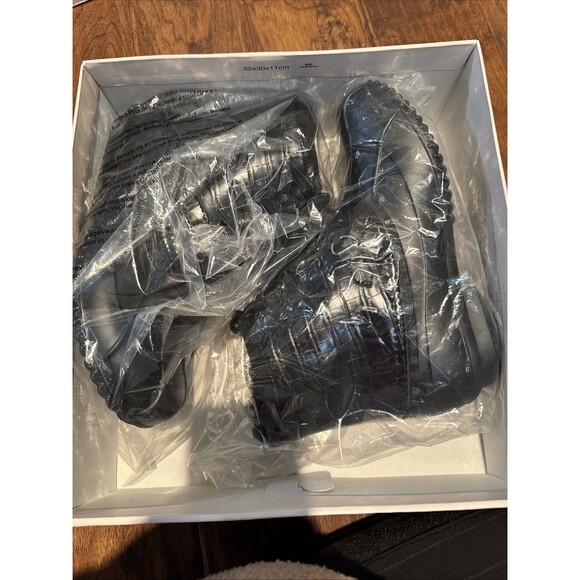 NIB JustFab Ruthford Boot Black Croc - size 7.5 - Picture 5 of 5